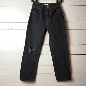 Still Here New York Worn-in Childhood in Washed Black Size 24